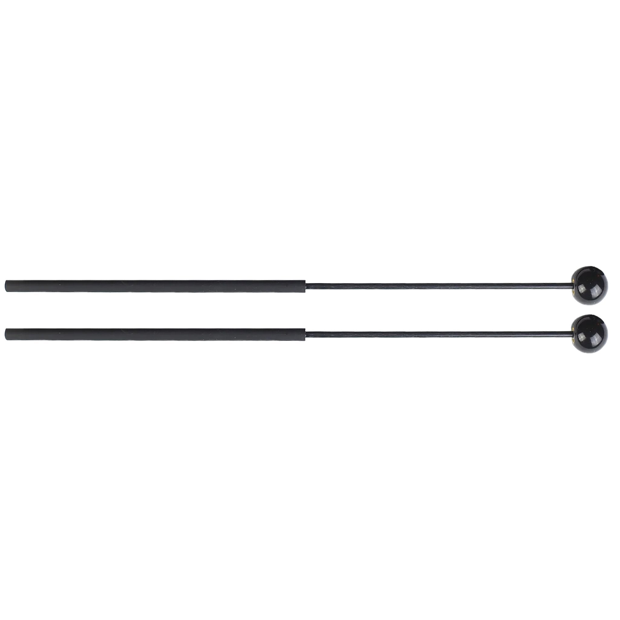 Dragonfly Percussion 34B Black Phenolic Bell Mallets 34B