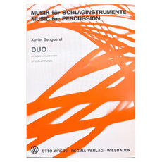 Duo for Percussion by Xavier Benguerel