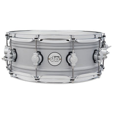 DW Design Series Matte Aluminum Snare Drum - 14x5.5