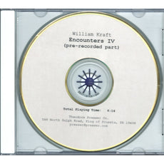 Encounters IV William Kraft Accompaniment CD