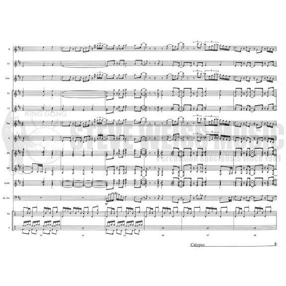 Erskine-Calypso arr. McDonald (SP)-B/2V/Cro./almgl./X/2M/Steel d