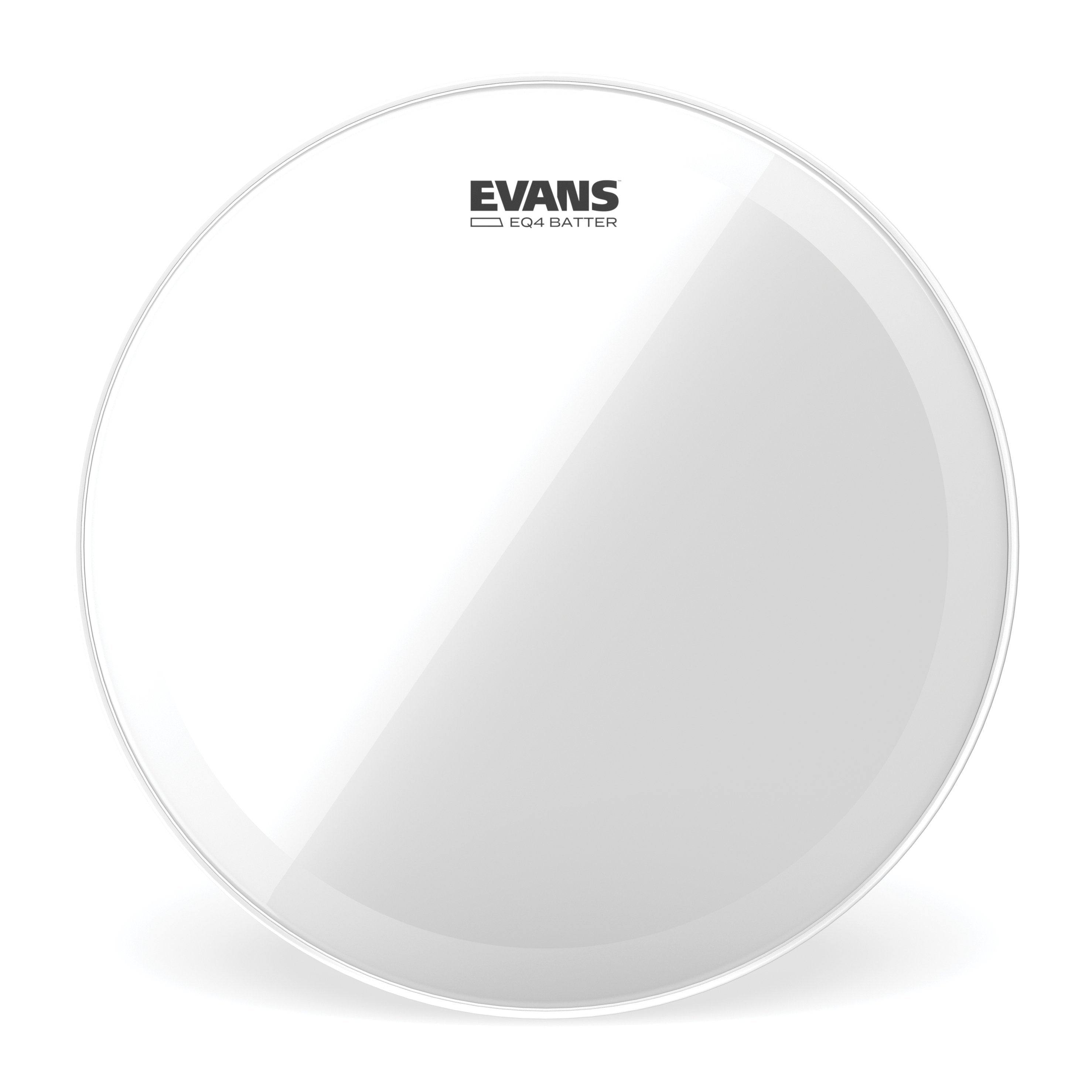 Evans 16" Clear EQ4 Bass Drum Head (Tom Hoop) - Image 1