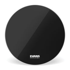 Evans EQ3 Black Resonant Bass Drumhead - 22" - Image 3