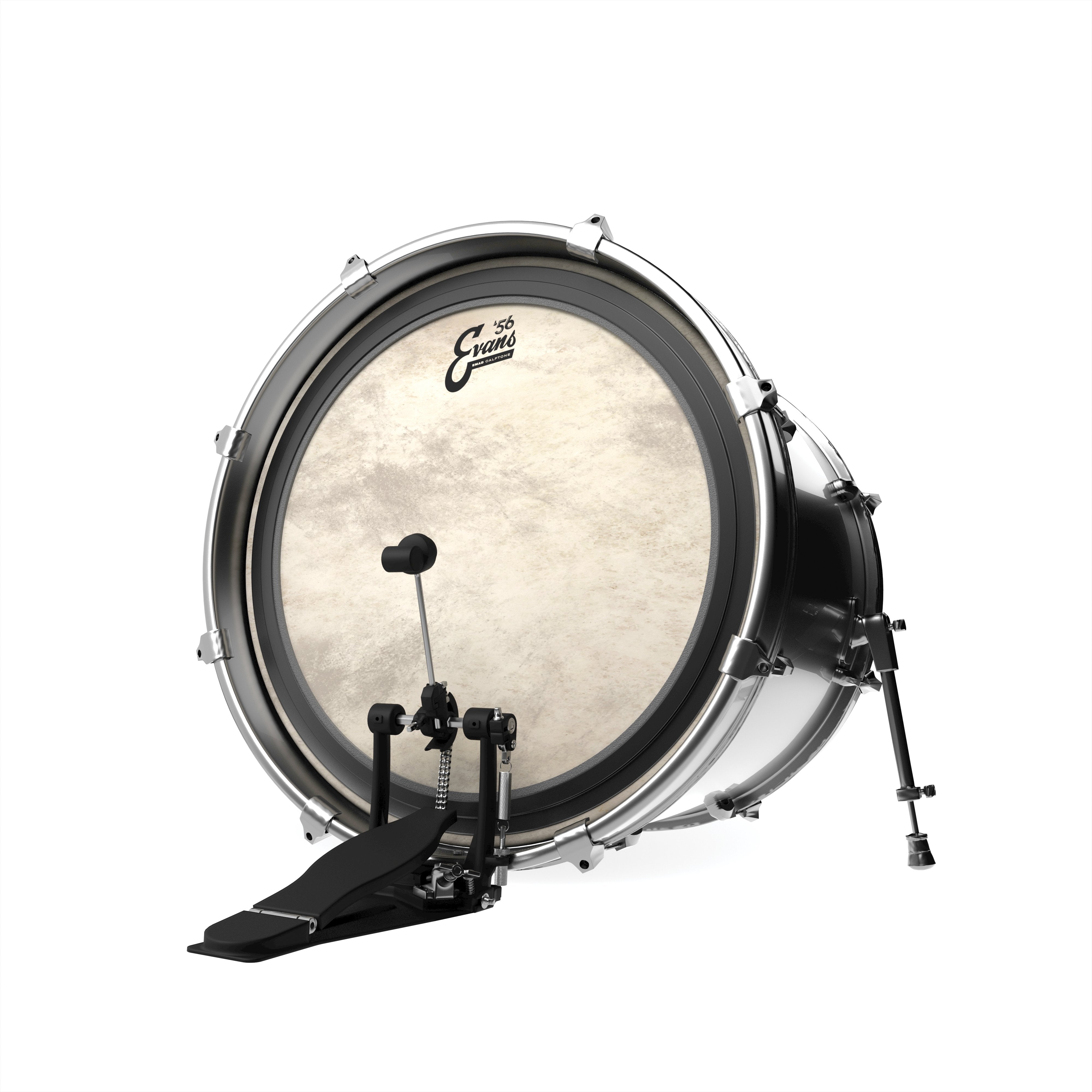 Evans EMAD Calftone Batter Bass Drumhead - 16" - Image 3