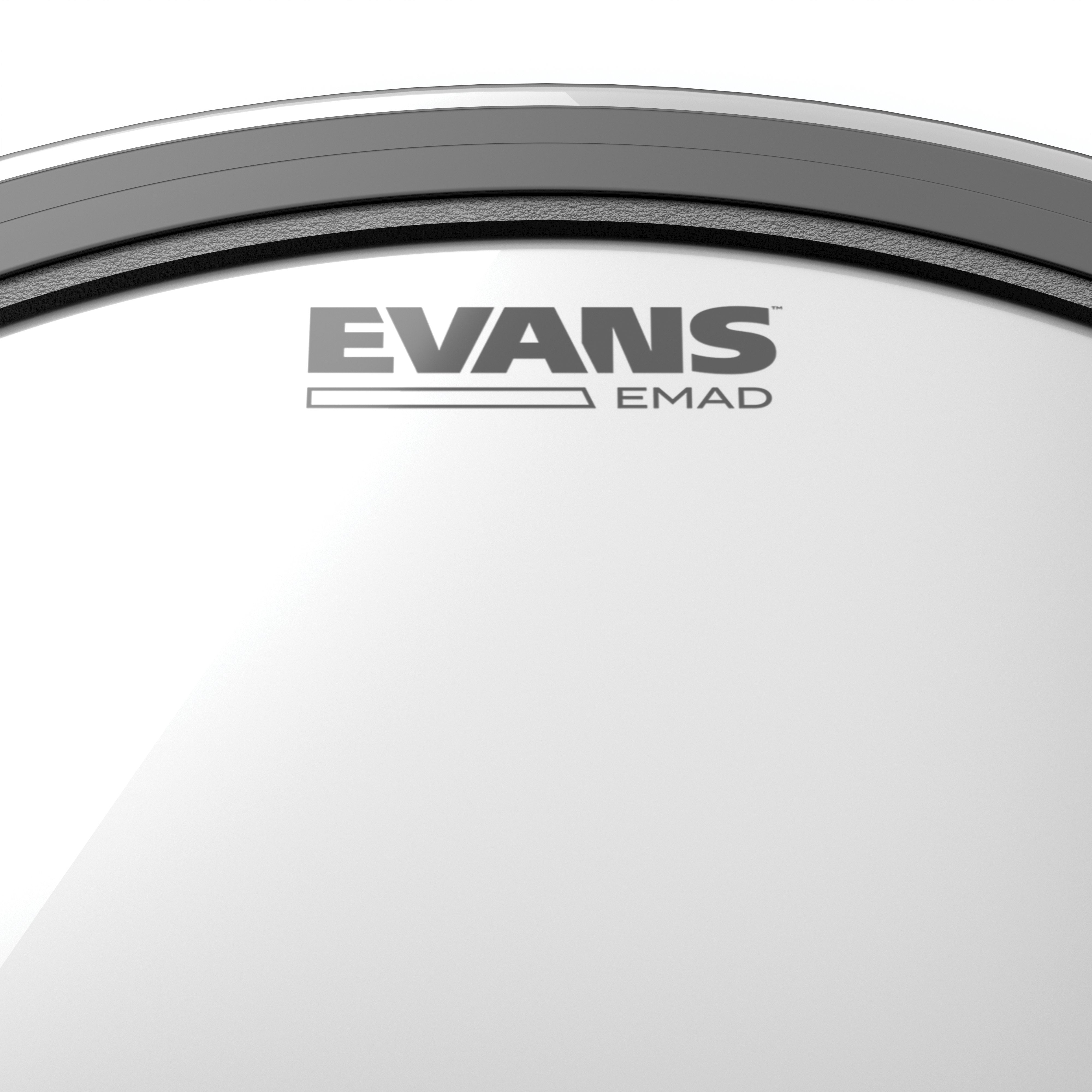 Evans EMAD Clear Bass Drumhead - 22" - Image 2
