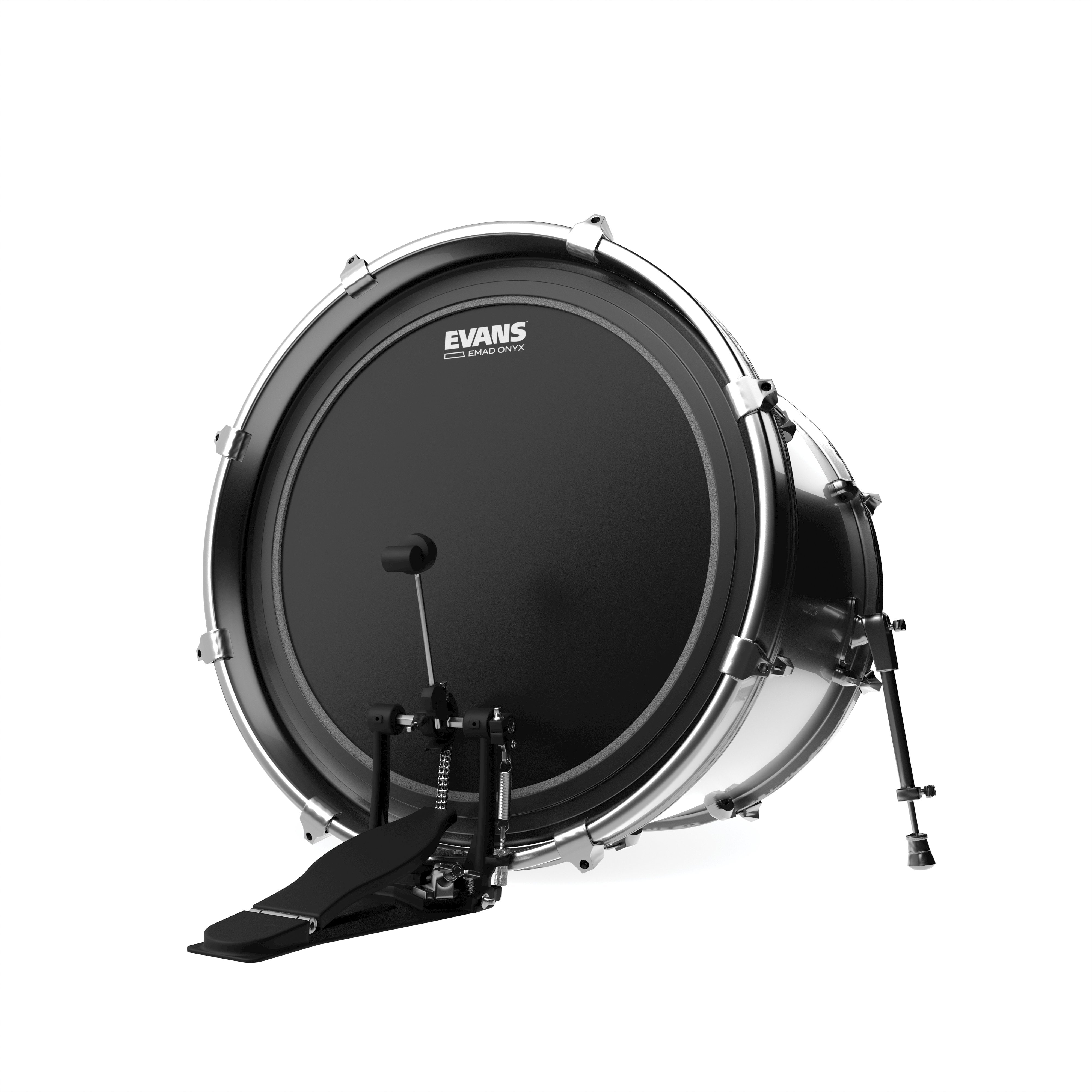 Evans EMAD Onyx Batter Bass Drumhead - 22" - Image 3