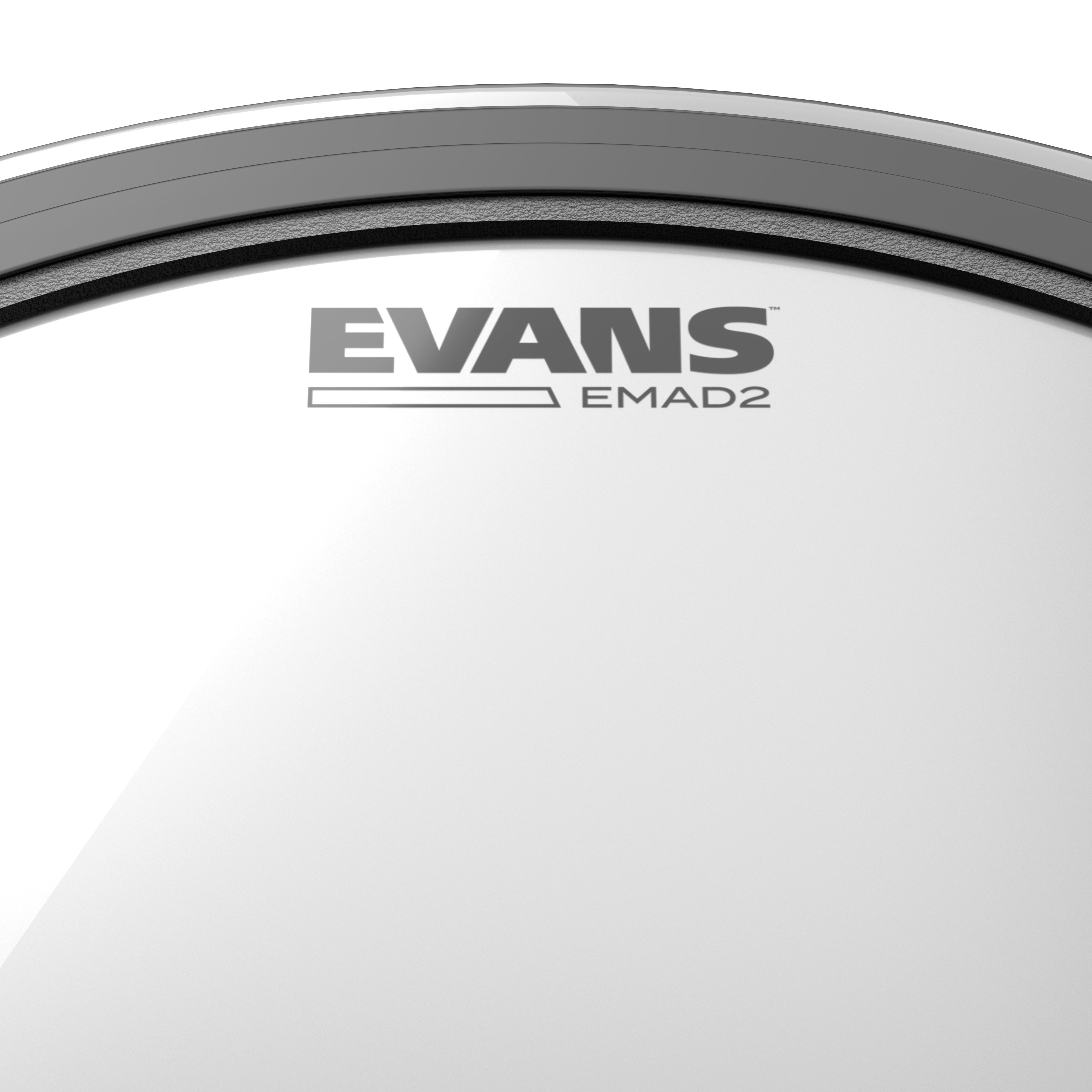 Evans EMAD2 System Bass Drumhead Pack - 20" - Image 2