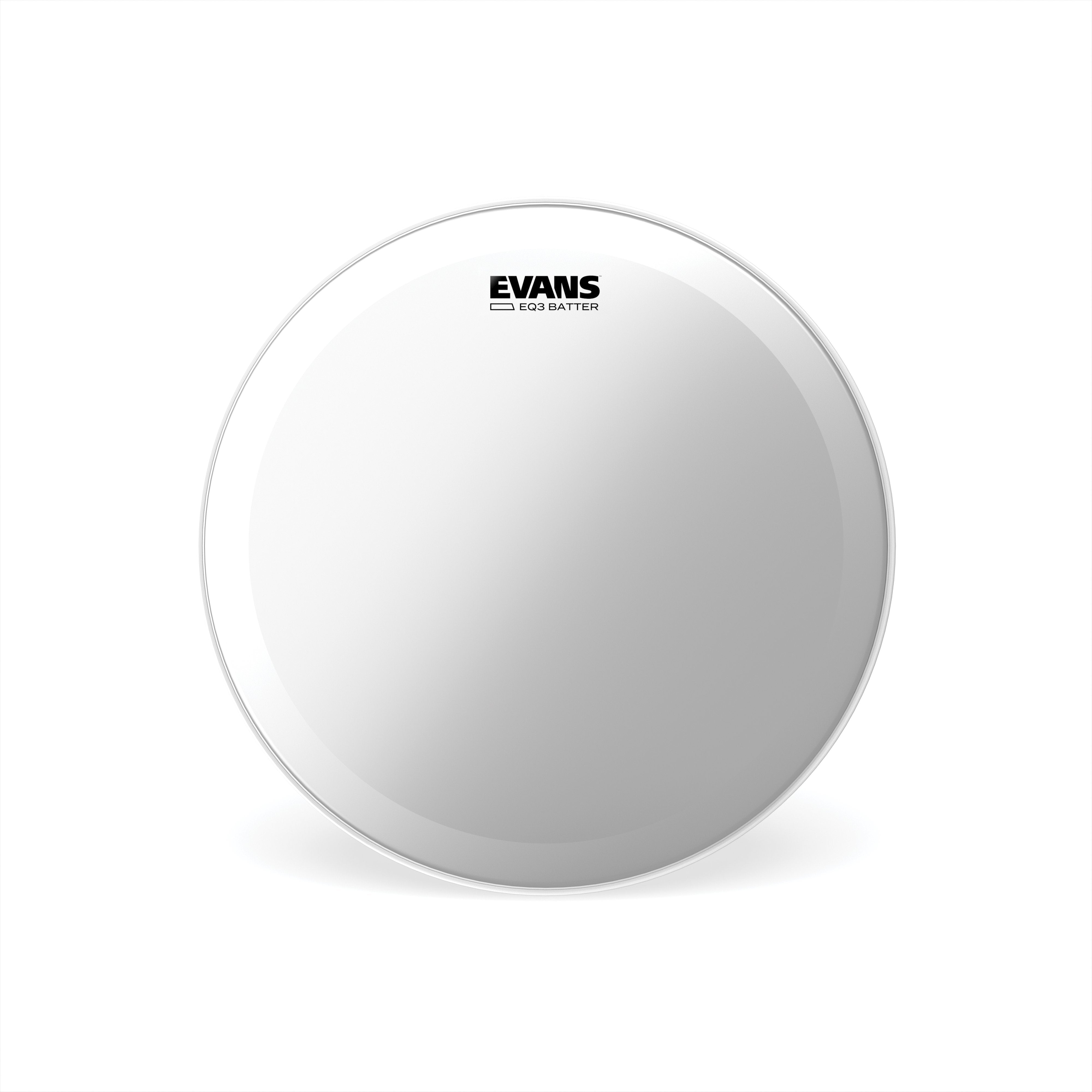Evans EQ3 Clear Bass Drumhead - 18" - Image 1