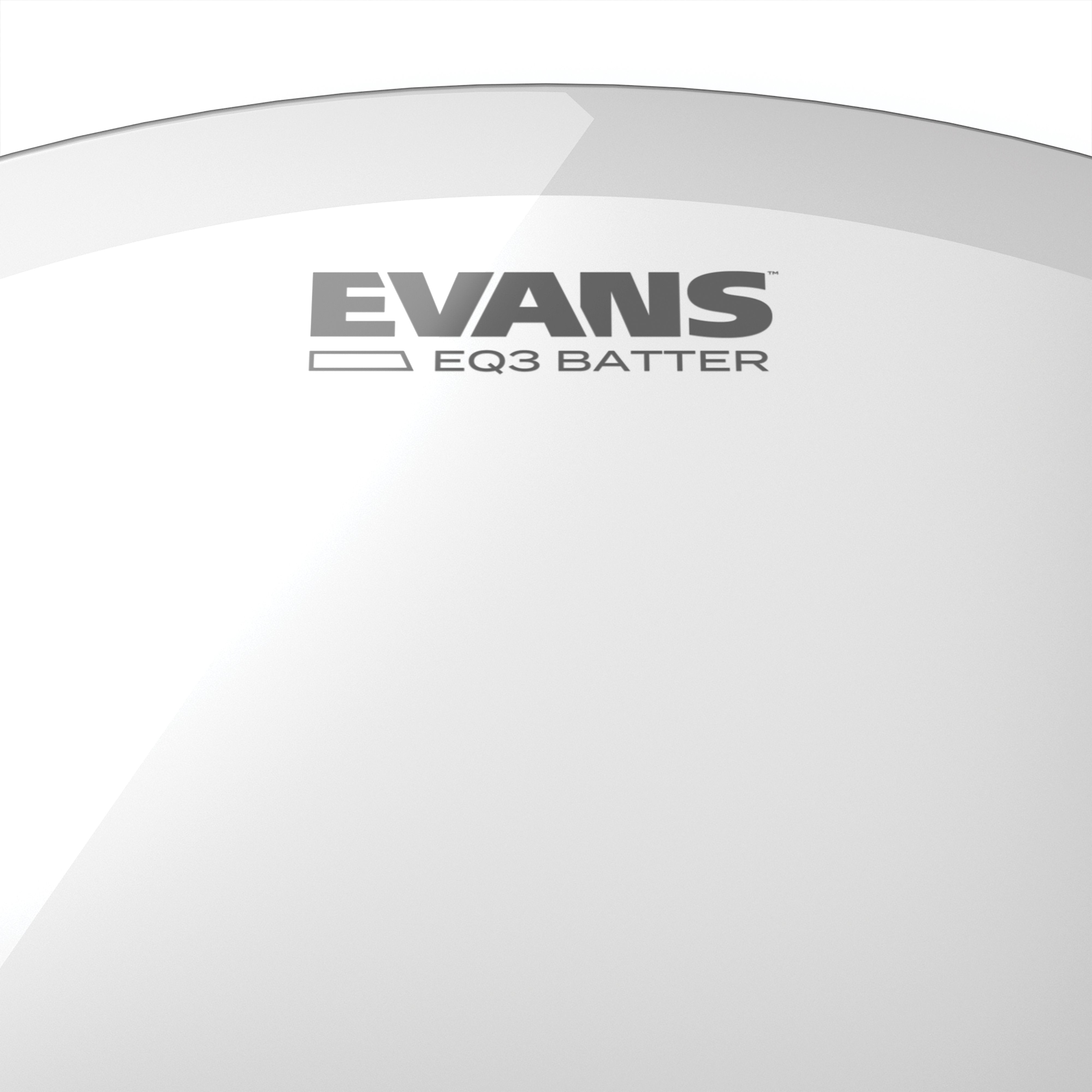 Evans EQ3 Clear Bass Drumhead - 24" - Image 2