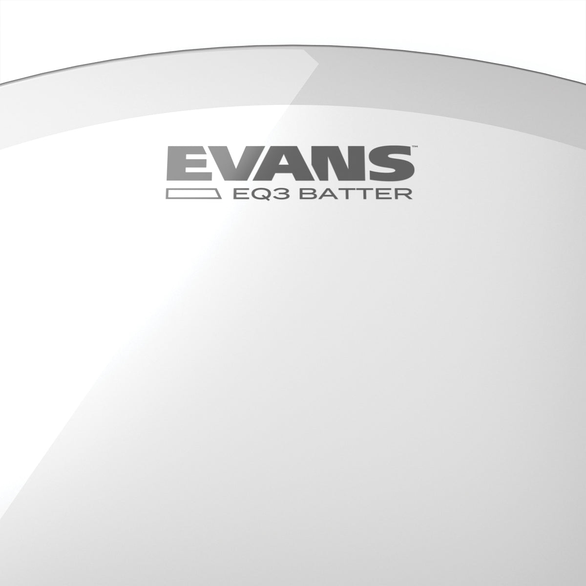 Evans EQ3 Clear Bass Drumhead - 24" - Image 2