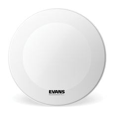 Evans EQ3 White Coated Resonant Bass Drumhead - 18" - Image 1