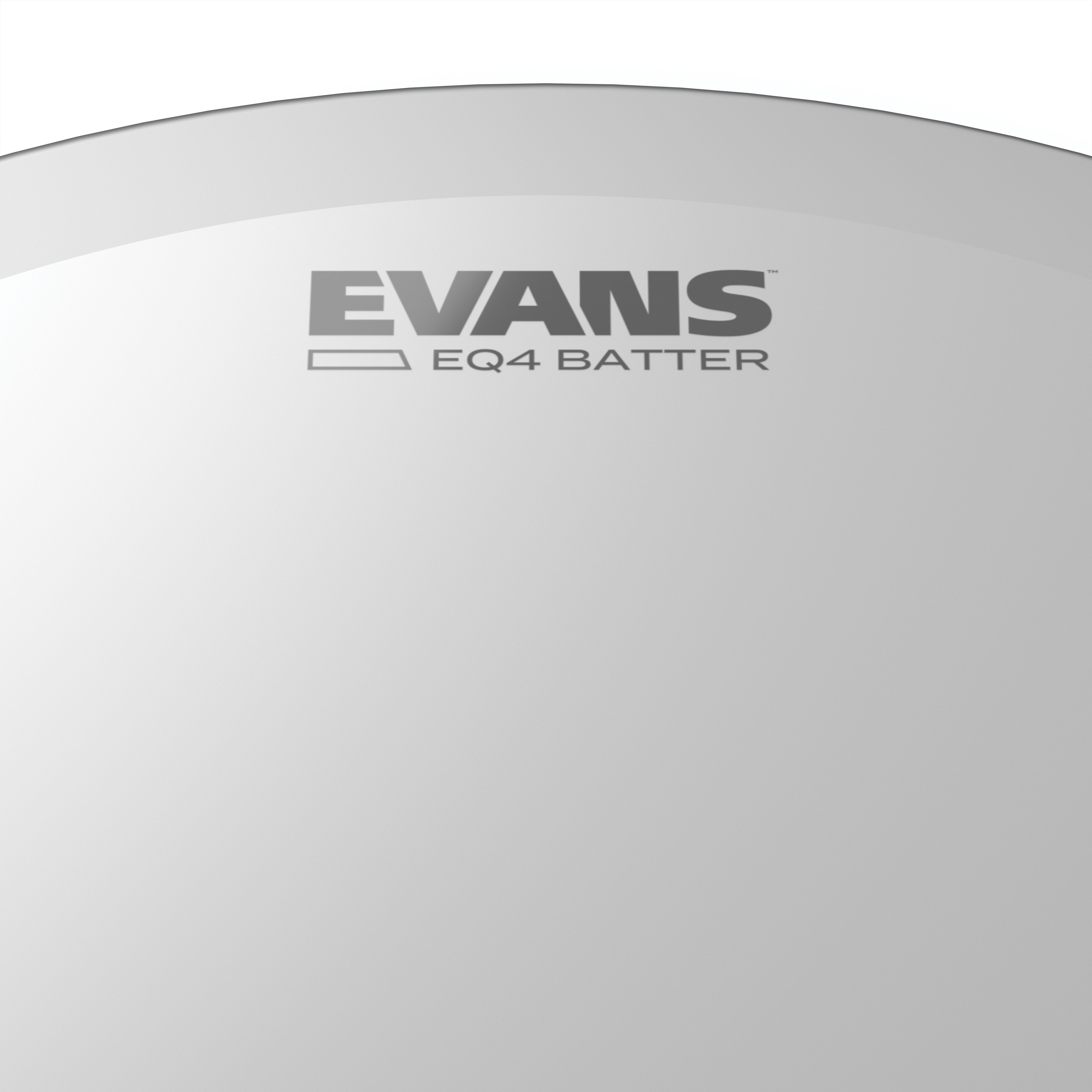 Evans EQ4 Coated Bass Drumhead - 20" - Image 2
