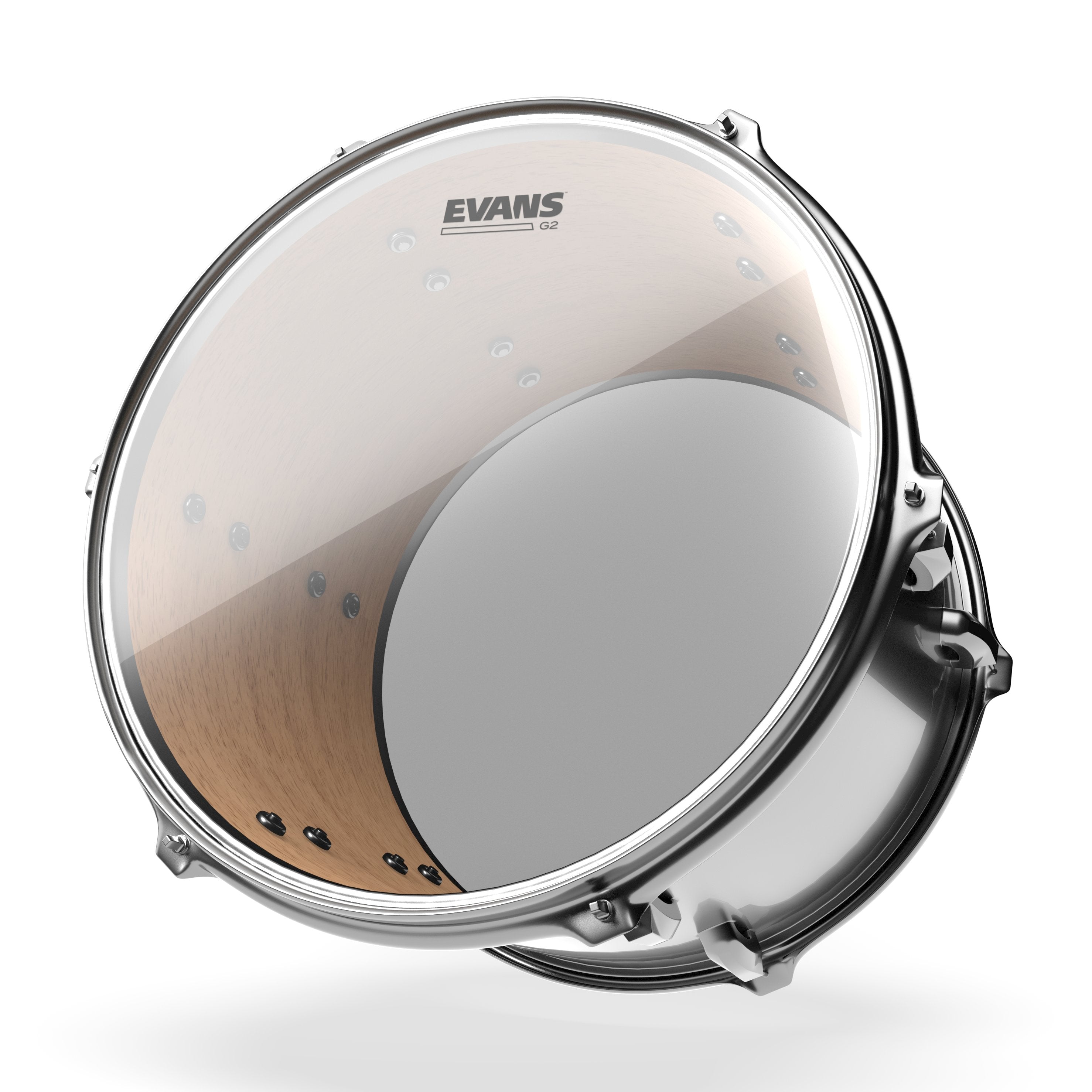 Evans G2 Clear Drumhead Pro Pack - Fusion - 10"/12"/14" - 14" HD Dry - Image 3