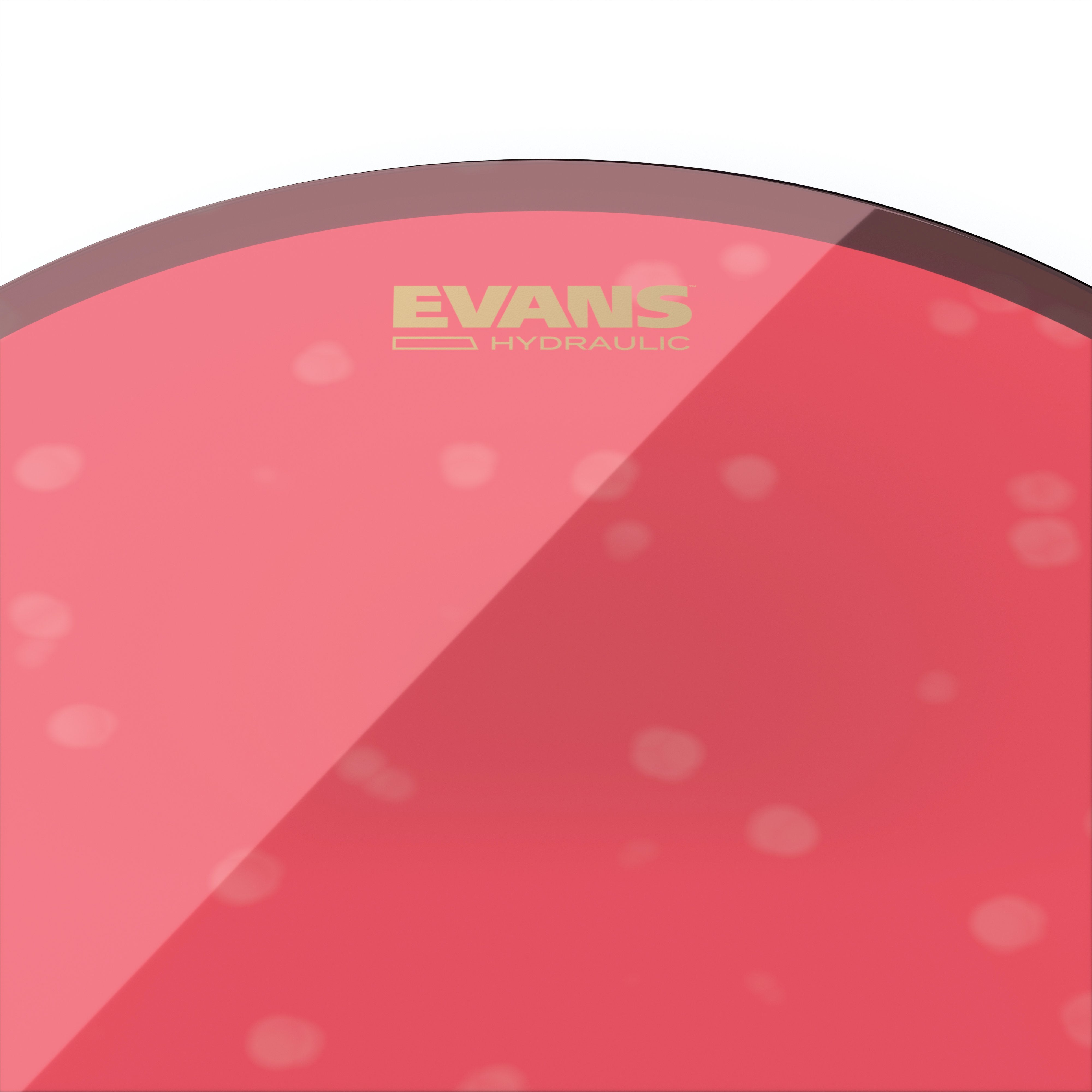 Evans Hydraulic Red Drumhead - 13" - Image 2