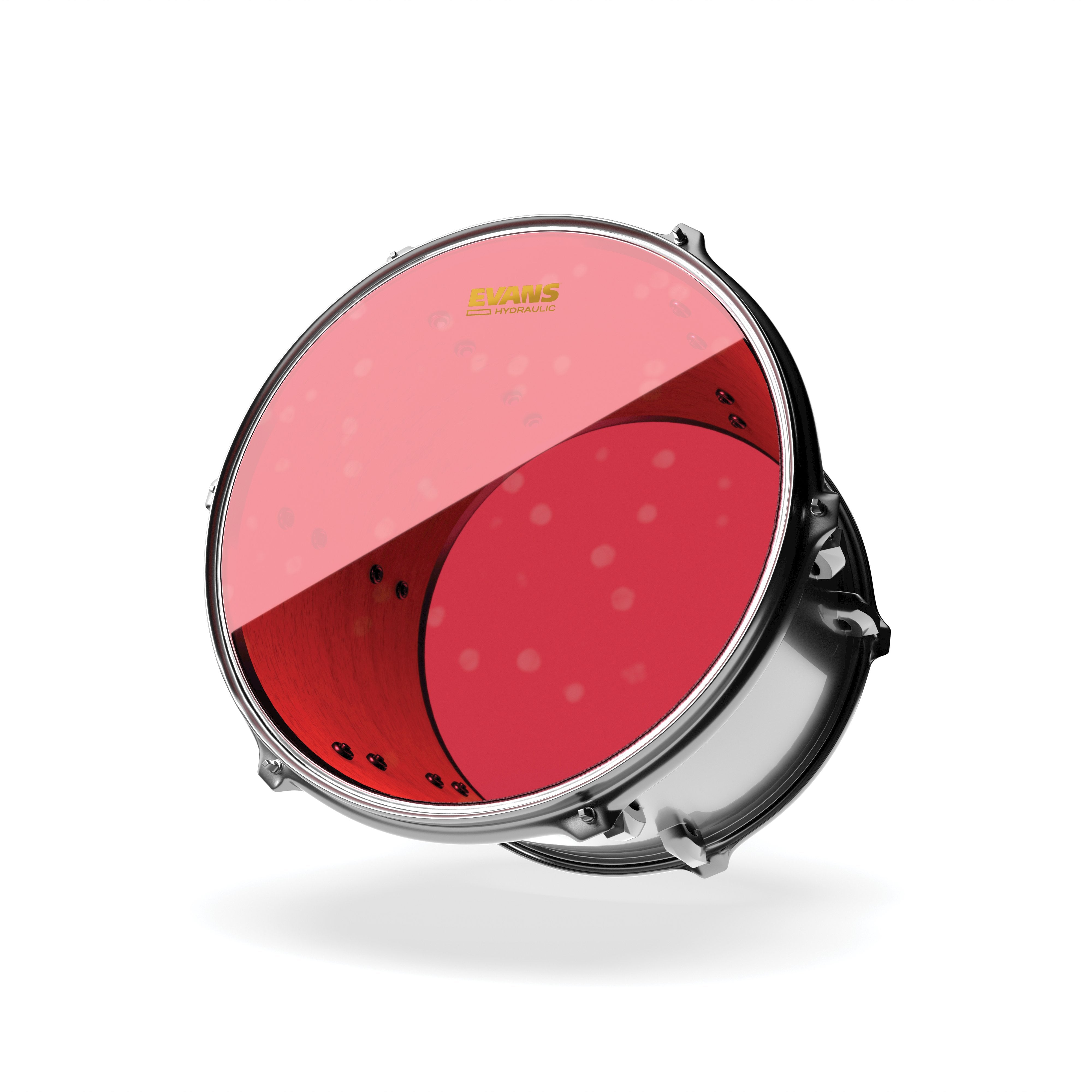 Evans Hydraulic Red Drumhead - 8" - Image 3