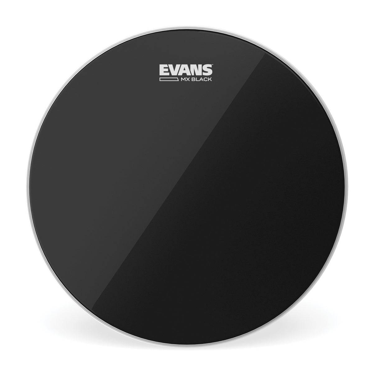Evans MX Black Marching Tenor Drumhead - 6" - Image 1