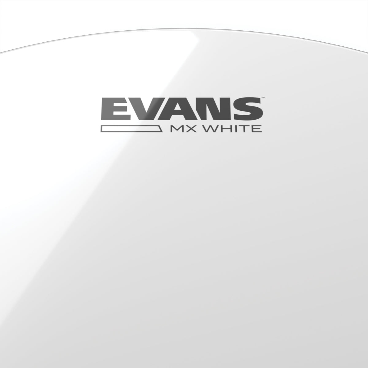 Evans MX White Marching Tenor Drumhead - 10" - Image 2