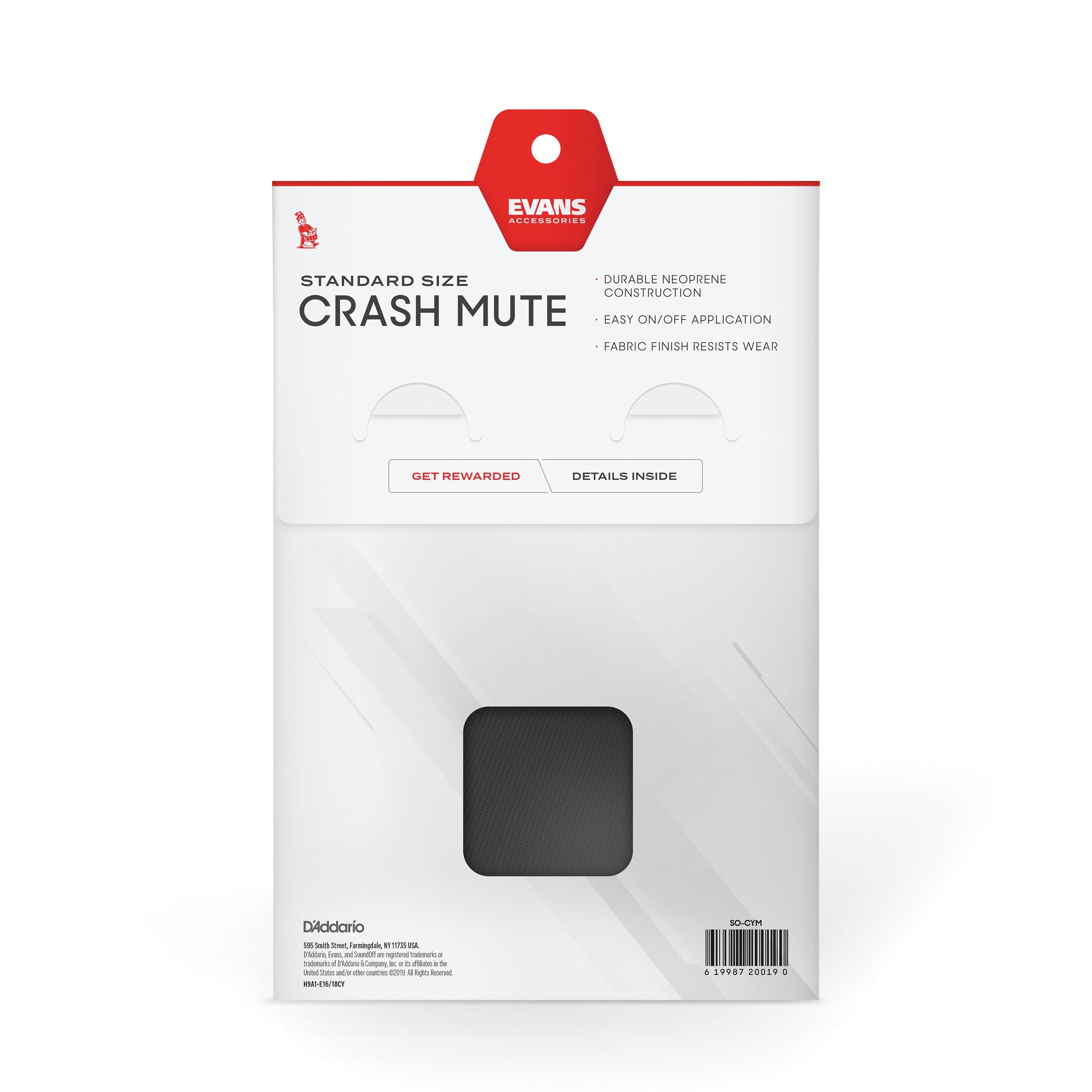 Evans SoundOff Crash Cymbal Mute - Image 3