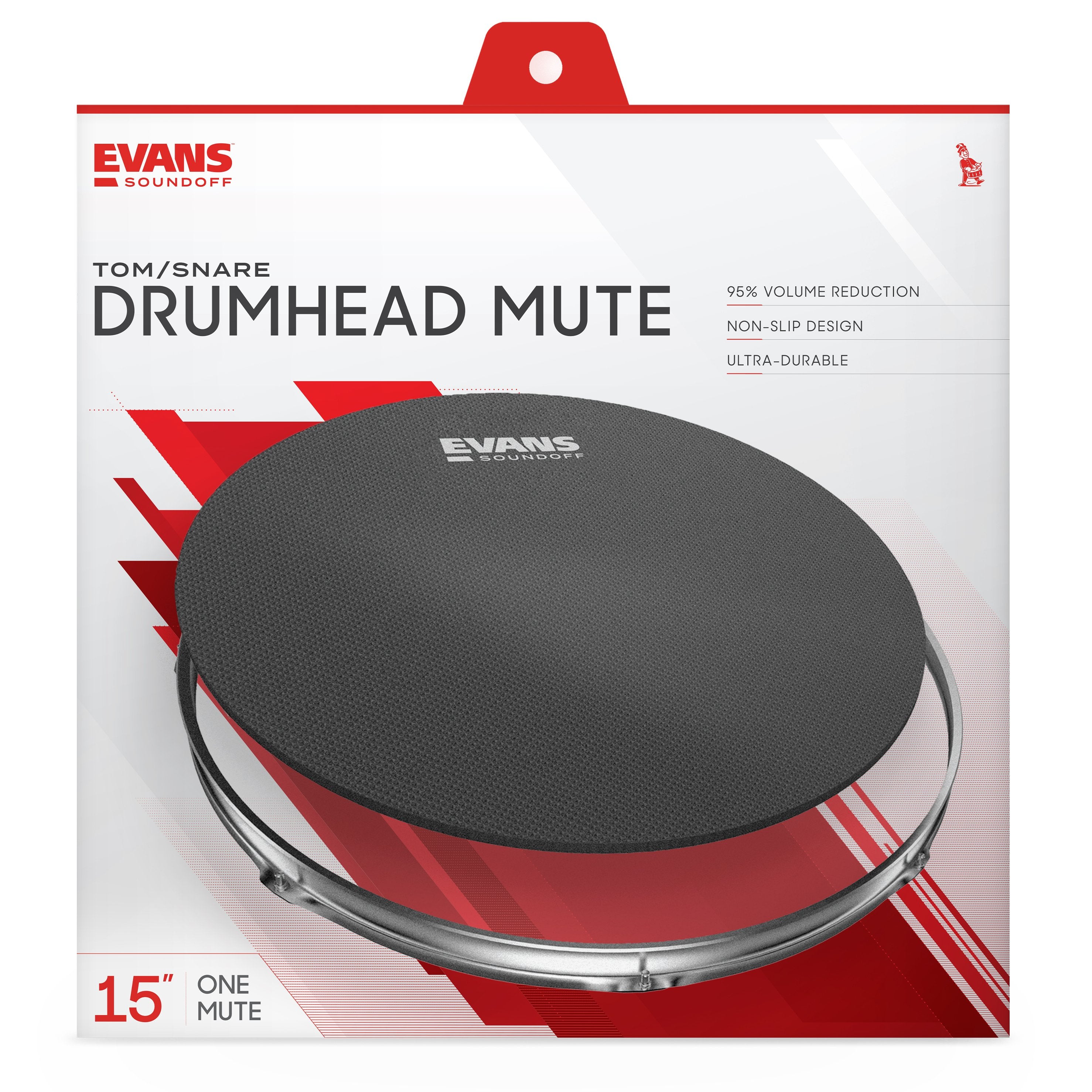 Evans SoundOff Drum Mute - 15" - Image 2