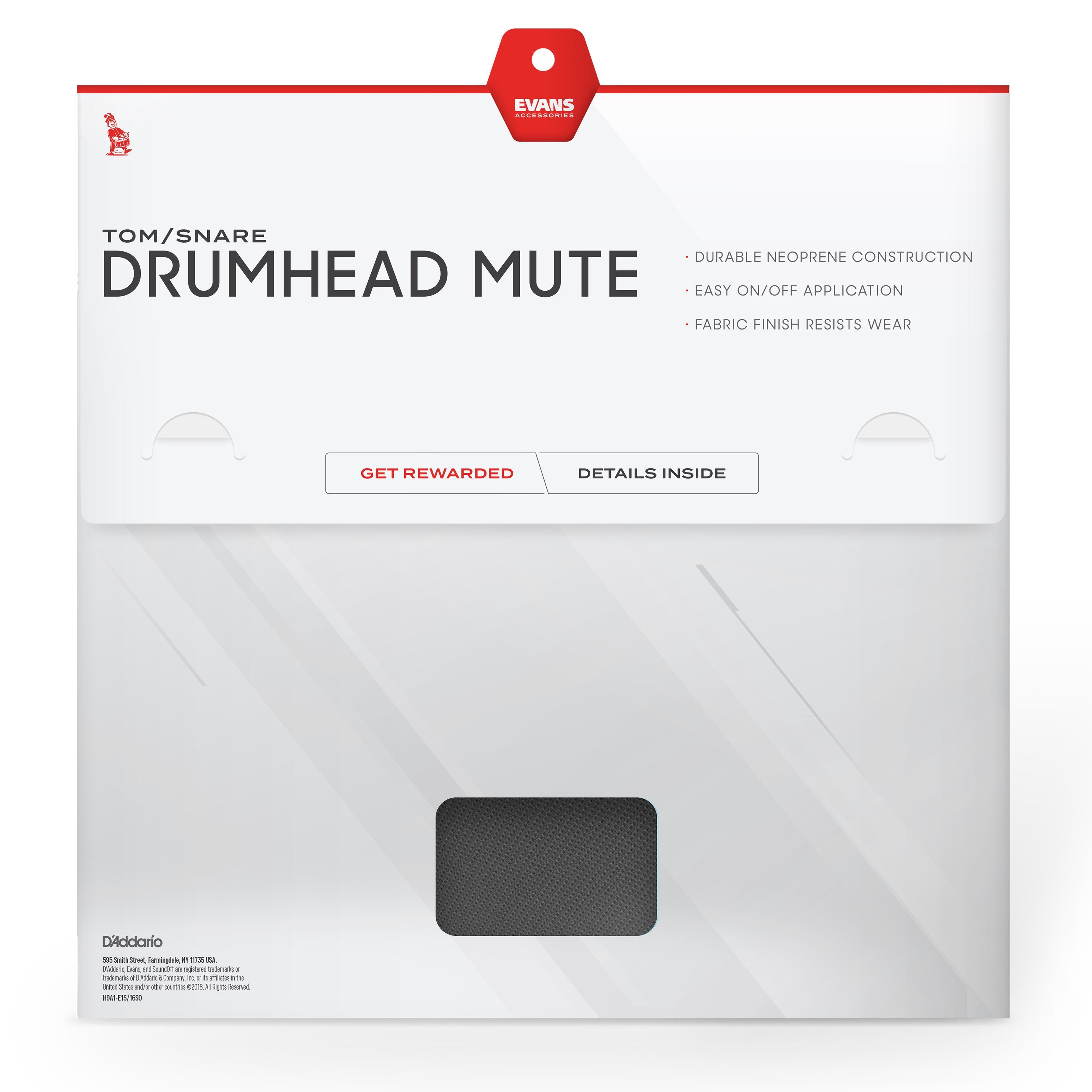 Evans SoundOff Drum Mute - 16" - Image 3