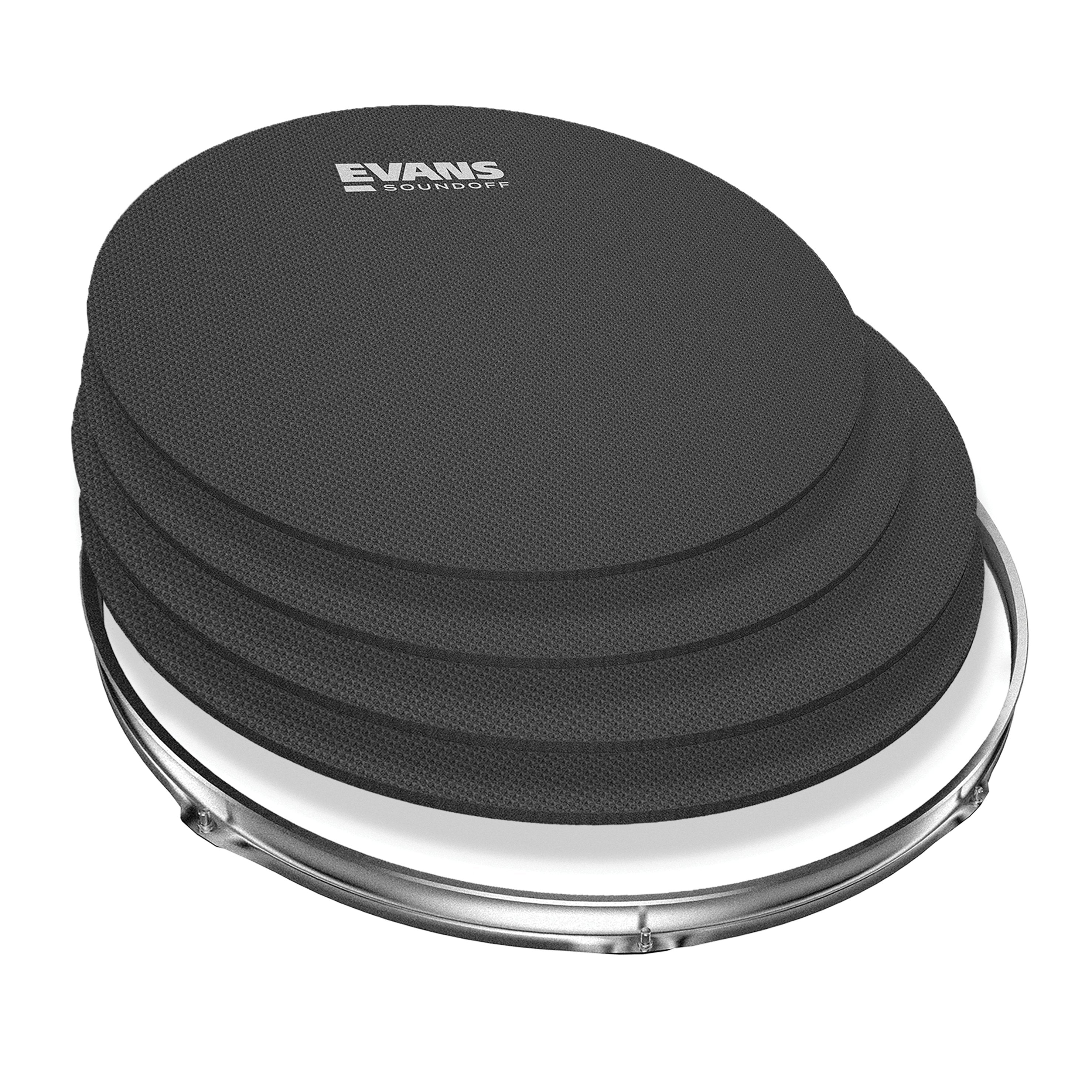 Evans SoundOff Drum Mute Set - 10"/12"/14"/14" - Image 1