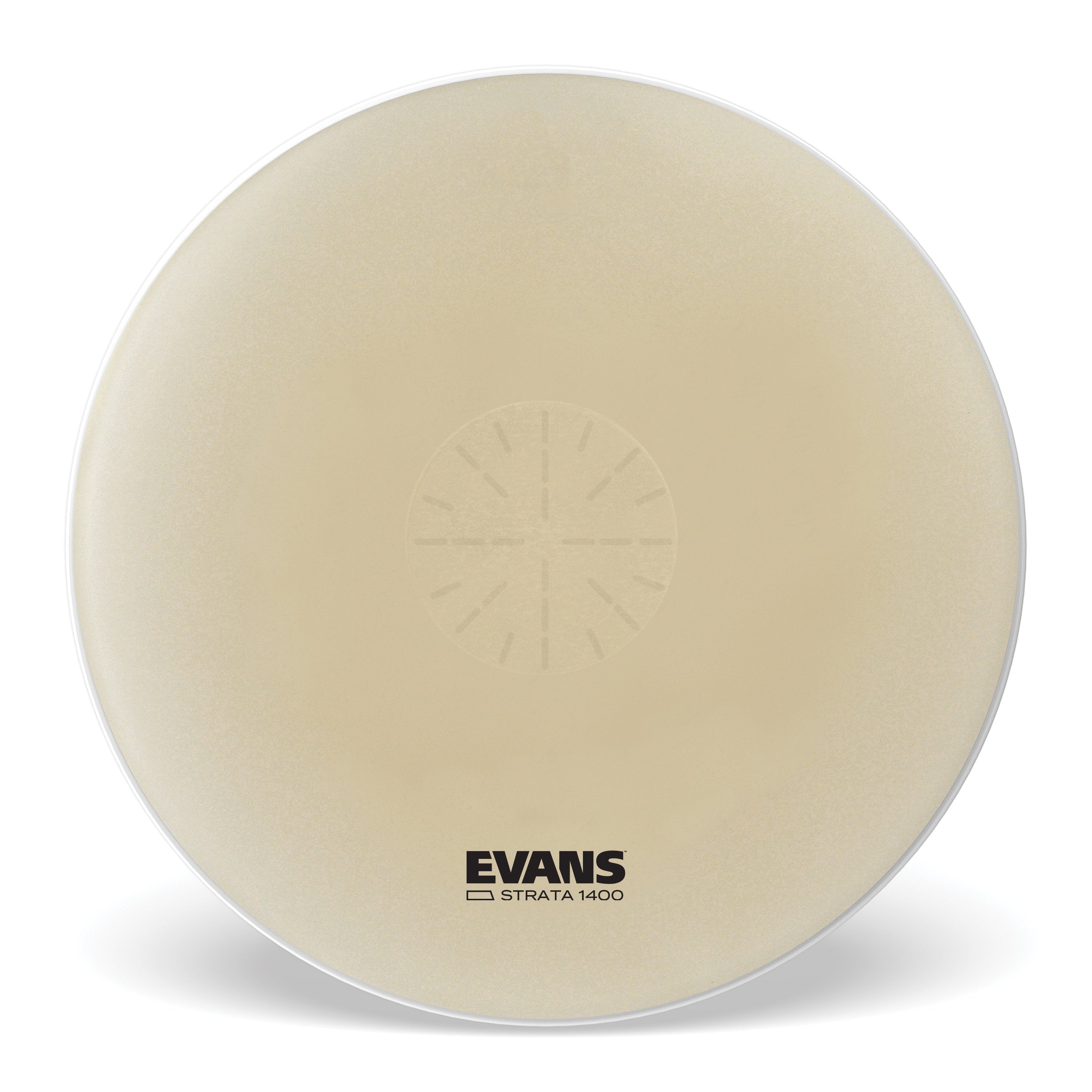 Evans Strata 1400 Concert Bass Drumhead with Power Center Dot - 36" - Image 1
