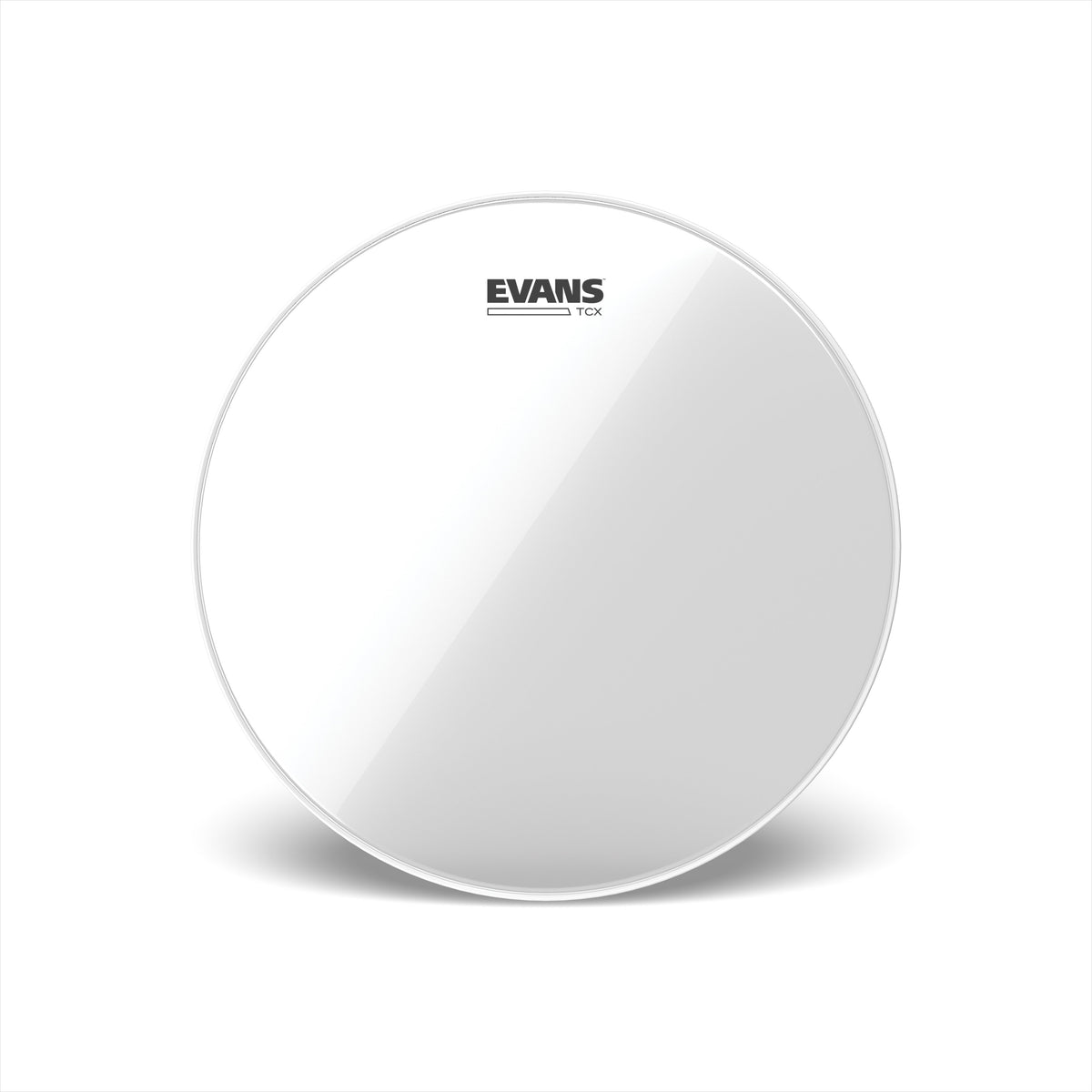 Evans TCX Clear Marching Tenor Drumhead - 12" - Image 1