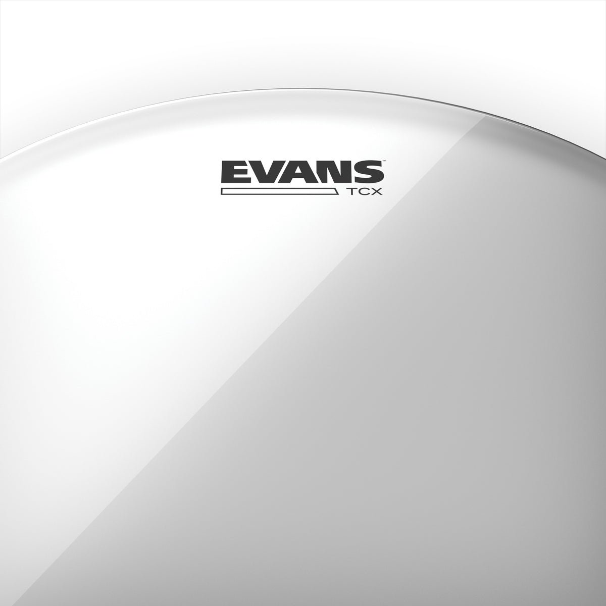 Evans TCX Clear Marching Tenor Drumhead - 13" - Image 2