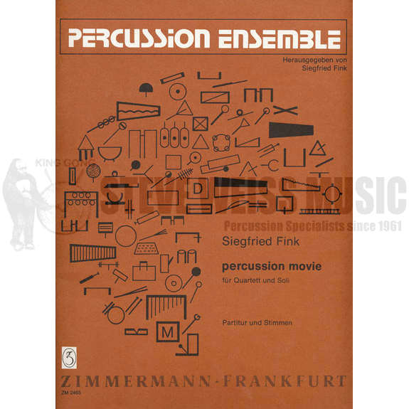 Fink, S.-Percussion Movie for Quartet and Soli(SP)