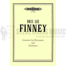 Finney-Concerto for Percussion and Orchestra (Score Only) -B/V/C/X/M/4T/P/Orchestra