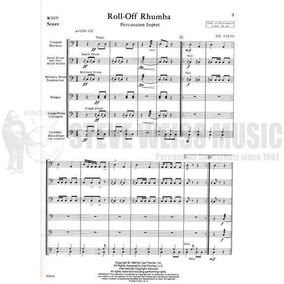 Firth-Roll Off Rhumba (SP) - 2T/P