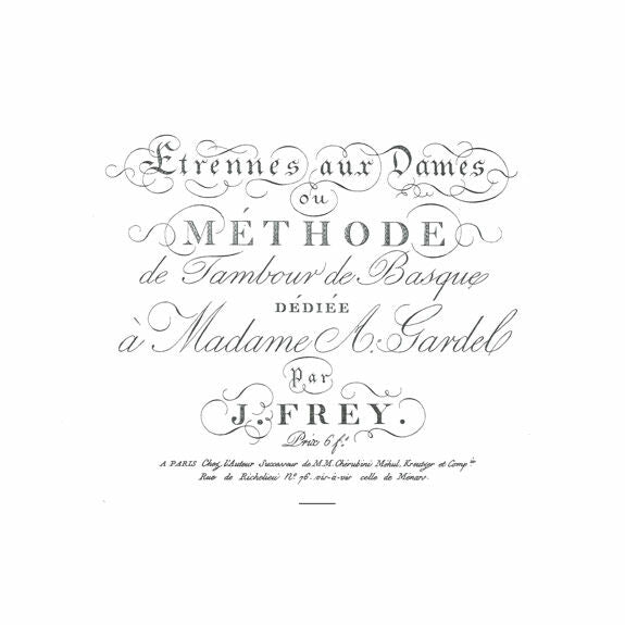 Frey-A Gift for the Dames or Method for Tambourine