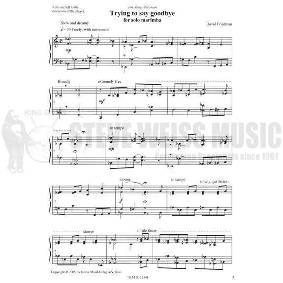 Friedman-Trying to Say Goodbye-M