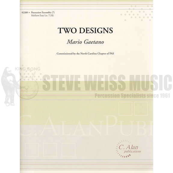 Gaetano-Two Designs (SP)-C/V/X/M/4T/P