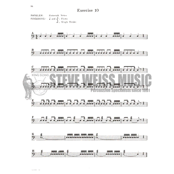 Gardner-Progressive Studies for the Snare Drum (Book 1)