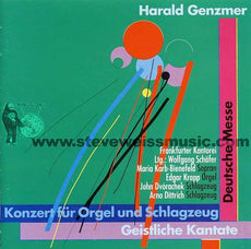 Genzmer-Deutsche Messe/Konzert/Geistliche Kantate (CD)