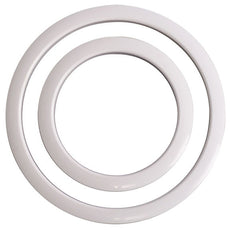 6" Gibraltar Port Hole Protector Ring - White