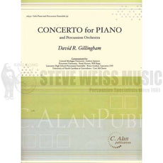 Gillingham-Concerto for Piano and Percussion Ensemble (SP)-B/V/C