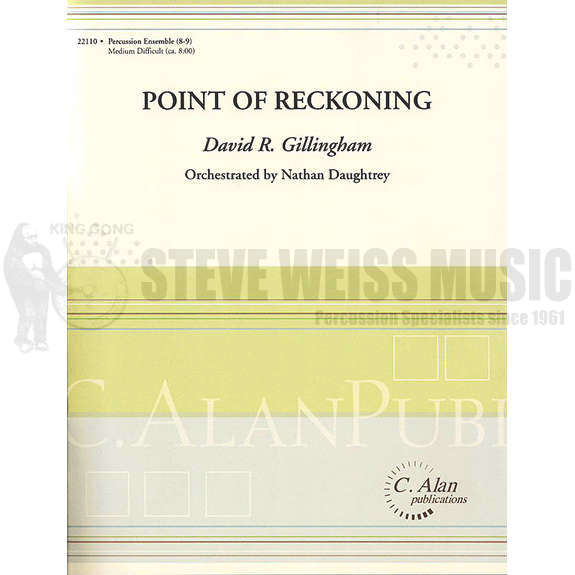 Gillingham-Point of Reckoning arr. Daughtrey (SP)-B/2V/C/ X/4M/P