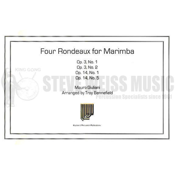Giuliani-Four Rondeaux for Marimba arr. Bennefield-M OS