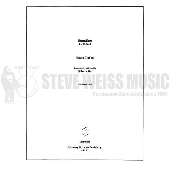 Giuliani-Sonatine Op. 71 No.1 arr. Kite-M
