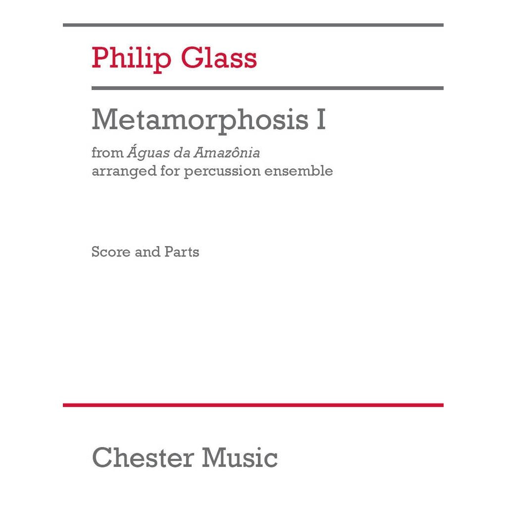 Glass-Metamorphosis I (from Aguas Da Amazonia) arr. Martin (SP)-B/V/C/Cro./M/Synth/Deskbells/Melodica