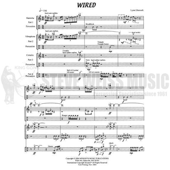 Glassock-Wired V/Cro./M/P SP