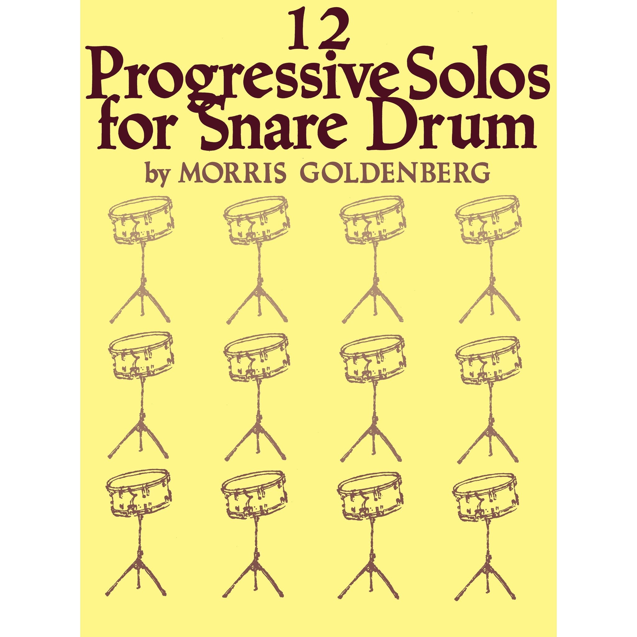 Goldenberg-Twelve Progressive Solos for Snare Drum