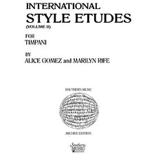 Gomez-International Style Etudes II