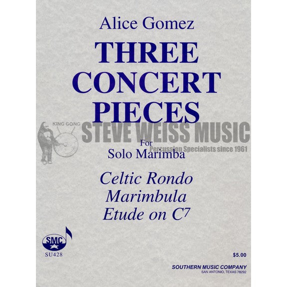 Gomez-Three Concert Pieces-M