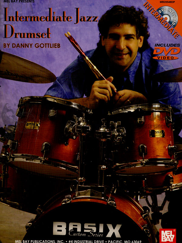 Gottlieb-Intermediate Jazz Drumset (DVD)