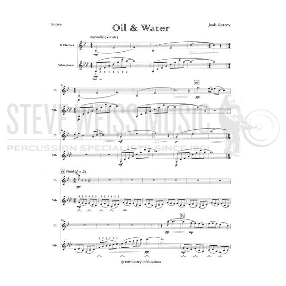Gottry-Oil & Water-(SP)-V/CL