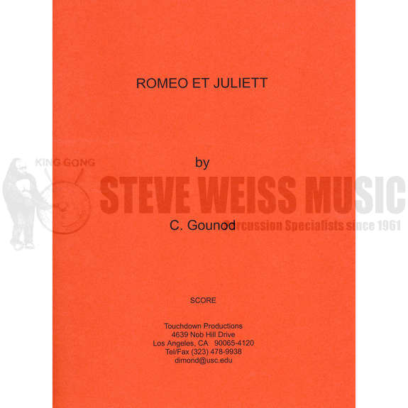 Gounod-Romeo and Juliett (Perc. & Timp ed. By T. Dimond)