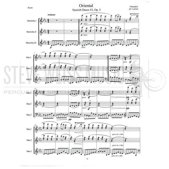 Granados-Oriental arr. Larsen (SP)-3M